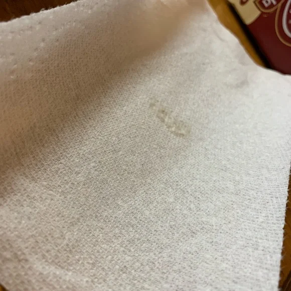 Gently moist paper towel if you run out of toilet paper you can use it! Welcome - Picture 3 of 3